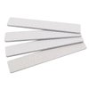 Bzbuy Jumbo Nail File 50 PCS Professional Double Sided 100/180 Grit Nail Files Emery Board Zebra Manicure Pedicure Tool and Nail Buffering Files