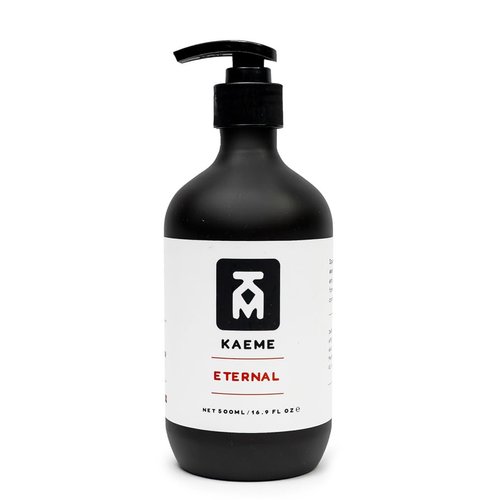 KAEME ETERNAL BLACK SOAP BODY WASH |Handmade|Paraben-Free|Cruelty-Free|Hydrating|Moisturising|Shampoo|Alata Samina|Refreshing|Pump||Skin|Make-Up Cleanser - (500mL /16.9Fl oz)