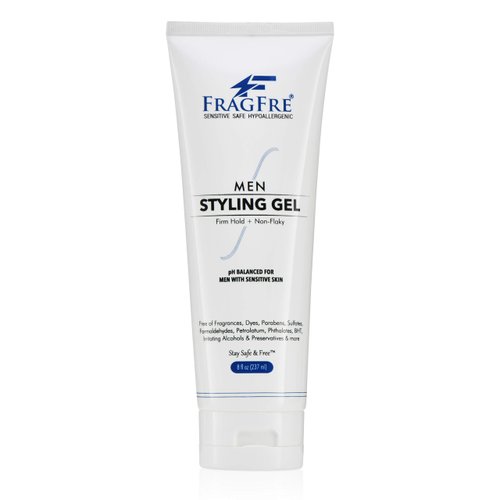 FRAGFRE Men&#39;s Firm Hold Hair Gel for Aggressive Styles - Paraben-Free Hypoallergenic Formula for ...