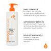 Serious Skincare - Hydrating C3 Vitamin C Facial Cleanser - Gentle Face Wash with Hydrolyzed Collagen - Botanical Extracts - For Dry and Mature Skin - 12 oz.