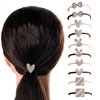 Faerie Elastic hair band Ponytail Elastic hair band Elastic hair band Women's hair accessories Cute hair band Shiny headband (10)