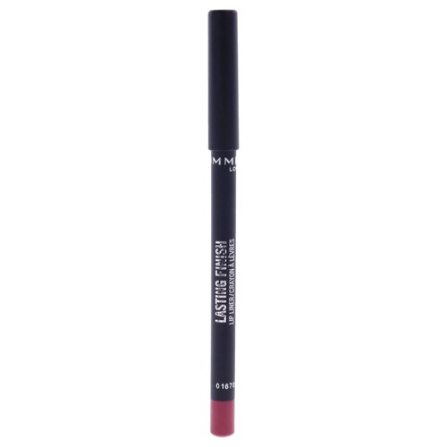 Rimmel Lasting Finish 8HR Soft Lip Liner Pencil - Vibrant, Blendable Formula to Lock Lipstick in Place for 8 Hours - 125 Indian Pink, .04oz