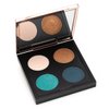 Kandi Koated Throwing Shades Eyeshadow Quads [Blue Lagoon] Mini Eye Shadow Palette Burruss | Richly Pigmented, Paraben-Free, Cruelty-Free Pigments | Beauty & Makeup