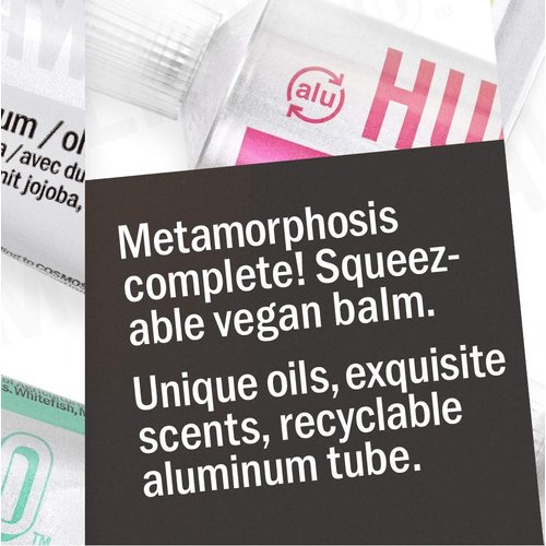 Hurraw! Balmtoo Squeezable Balm, Neroli Almond: Thick, ultra-moisturizing. Anywhere application. Body, face, lips, neck, fingers, toes. 1 tube = 7 sticks of lip balm. Natural, Organic. Made in USA