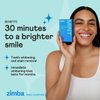 Zimba Teeth Whitening Strips Vegan Whitening Strip Enamel Safe Teeth Whitening Hydrogen Peroxide Teeth Whitener for Coffee, Wine, Tobacco, and Other Stains, 28 Strips (14 Day Treatment), Mint