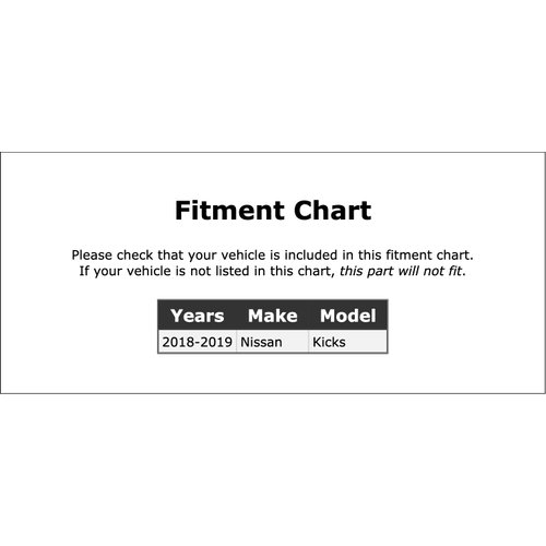 Front Inner Steering Tie Rod End Compatible With Nissan Kicks 2018 2019 PC-758293