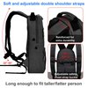 iGuerburn Oxygen Tank Backpack for Small Size M2, A/M4, ML6, B/M6, M7, C/M9, Portable Oxygen Backpack O2 Tank Holder Carrier (Not for D Tanks) - Black