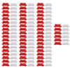 VBESTLIFE 120Pcs RC Drift Race Road Barrier Plastic DIY Racing Track Road Barrier for RC Car Track Installation
