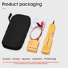 Wire Tracer Tone Generator and Probe Kit - Network Cable Continuity Phone Line Tester - Wire Cable Tracker Telephone Line Finder Toner Signal Detector Locator Tool