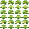 HyDren 24 Pcs Small Turtle Stuffed Toy Soft Sea Turtle Animal Plush Toys Adorable Turtle Stuffed Animal Plush Turtle Toy Turtle Party Decoration for Birthday Beach Ocean Party(Vivid Style)