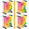 ArtCreativity Rainbow 3D Pin Art Game - Set of 2 - Colorful Plastic Pin Art Sensory Toy for Kids & Adults, Classic Pin Impression Art Sculpture Toys, Novelty Gift Set, Party Favors, Goodie Bag fillers