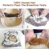 Hair Extensions Afro Kinkys Bulk Human Hair for Dreadlock Extensions Loc Repair Braiding Twist Tight Afro Kinky Human Hair for Locs(30,100g/3.3oz, 10in)