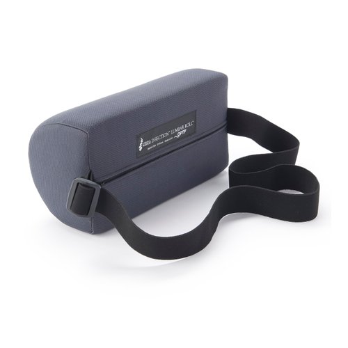 OPTP The Original McKenzie D-Section Lumbar Roll – USA-Made Low Back Lumbar Support Pillow for Office, Back Pillow for Car and Travel. The Preferred Lumbar Pillow of Physical Therapists.