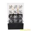36pcs 12mm Positive and Negative Dice Counters Set, Small Token Dice Loyalty Dice Compatible with MTG, CCG, Card Games