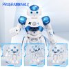SGILE RC Robot Toys for Kids, Gesture Sensing Programmable Rechargeable Remote Control Robot for Age 3 4 5 6 7 8 12 Year Old Boys Girls Birthday Gift Present, Blue