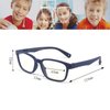 FOURCHEN Anti Blue Light Glasses for Kids Computer Glasses,UV Protection Anti Glare Eyeglasses Computer Glasses Video Gaming Glasses for Children (Matte Blue)