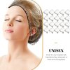 Hair Nets 100Pcs Invisible Elastic Edge Mesh Dress-up Hair Bun for Making Food Kitchen Serve Dancer