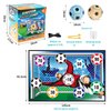 Soccer Ball Game Set for Kids: Indoor Outdoor Backyard Toss Soccer Goal Game with Balls, Toddlers Gift for 3 4 5 6 7 8 Year Old Boy Toys,Foldable Flannel Goals,Ideal for Parent-Child Bonding