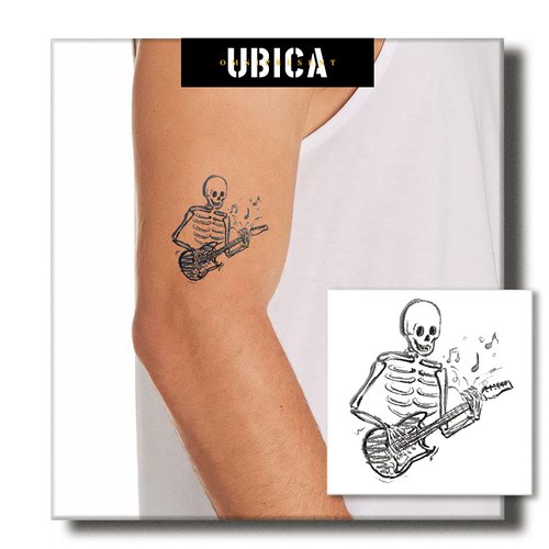 UBICA Temporary Tattoos Adult, 2 Sheets Fake Tattoos, Realistic And Long-Lasting Non-Reflective, ...