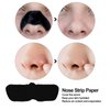 300pcs Nose Strip Paper, Nose Strips, Plant Fibre Accelerate Absorption Disposable Nose Skin Care Sheet Deep Cleansing Strips Fit Your Nose Skin Perfectly
