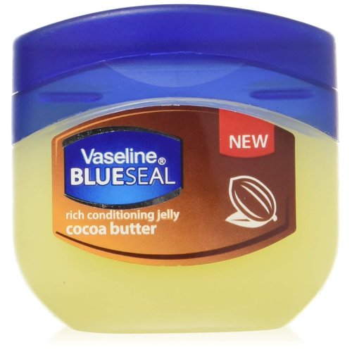 Vaseline Rich Conditioning Petroleum Jelly, Cocoa Butter, Travel Size 1.7 Oz/50 ML (Pack of 6)