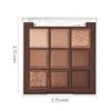 CAKAILA Neutral Nude Brown Eye Shadow Palette,Rose Gold Dark Brown Bronze Naked Cream Eyeshadow Palette Makeup,Highly Pigmented Natural Eyeshadow Palette for Brown Eyes Long Lasting Naturing-Looking