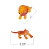 ArtCreativity Safari Figures Assortment in Mesh Bag, Set of 12 Mini Animal Figurines in Assorted Designs, Fun Bath Water Playset for Kids, Party Favors for Boys and Girls