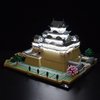 LightGo LED Lighting Kit Designed for Lego 21060 Himeji Castle Building Set - Not Include Model (Remote Version)