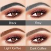 Eyebrow Tattoo Pencil 4 Fork Tip 3D Microblading,2024 New Magic Eyebrow Pencil 4-Tip Eyebrow Pencil Natural Makeup Fine Stroke,Upgraded Eye Brown Makeup Long-Lasting (Black)