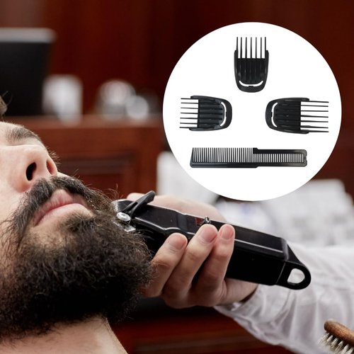 New Version Replacement 3 Piece Set (9mm 12mm 16mm) Haircut Blade Guards w/Beard Comb for P-hilips Nor-elco Multigroom MG7730 MG7735 MG7745 MG7750 MG7770