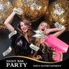 Viapeu Rose Red Money Gun Shooter Make it Rain Gun Party Favors for Graduation Ceremony Bachelor Birthday Party Supplies Gifts for Kids Boys Girl