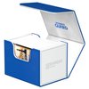 Ultimate Guard Sidewinder Synergy 100+, Deck Box for 100 Double-Sleeved TCG Cards, Blue/White, Magnetic Closure & Microfiber Inner Lining
