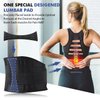 Racbeuk Lumbar Support Belt Lower Back Brace for Lifting, Herniated Disc, Sciatica, Pain Relief,Breathable Lumbar Brace for Men & Women