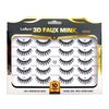 Laflare Premium Silk Lashes 3D Faux Mink Eyelashes Multipack, Light, Natural Looking, Professional Easy to Apply Eyelashes in a Knitted Style 10 Pairs Jumbo Pack (A02X10P)