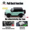 TOKAXI 1/36 Scale Ford Bronco Diecast Car Models,Pull Back Vehicles Bronco Toy Cars,Cars Gifts for Boys Girls （Shelter Green）