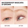 Limitless Lash Mascara, Waterproof, Flake & Smudge Resistant, Cruelty-Free, Nourishing Formula (Brown, 1pcs)
