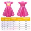 SHELOVESIT Girls Superhero Cosplay Costume Kitties Dress Movie Character Cat Dress Up Outfits - 110cm/4T-5T - Rose