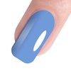 Vishine Nail Gel Polish, 15ml Soak Off Nail Gel Polish Nail Art Manicure Salon DIY, UV LED Lamp Required - Pale Cornflower Blue 0.5 OZ