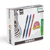 Zebra Pen Z-Grip Retractable Ballpoint Pen, Medium Point, Assorted Business Colors, 48-Pack, Model Number: 22048