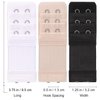 iminoo 6 Pcs Women's Bra extenders 2 Hooks Elastic Bra Extension