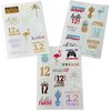 12th Birthday Temporary Tattoos (4 Pages) - 12th Birthday Party Supplies, Ideas, Gifts and Decorations