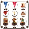 Western Party Decorations, Cowboy Birthday Party Decorations Includes Wild West Banner Yee Haw Banner Western Centerpiece for Table, Western Themed Cowboy Birthday Party Supplies