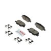 BOSCH BC1679 QuietCast Ceramic Rear Brake Pad Set - Mazda 3, 6; Mitsubishi Outlander, Outlander Sport