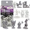 SCS Direct Fantasy Creatures Action Figure Playset 10 Pieces- Monster Battle Toy Collection- Includes Dragons, Wizards, Orcs, & More- Perfect for Roleplaying (RPG), D&D Gaming, & Gifts for Collectors