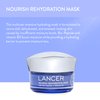 Lancer Skincare Nourish Rehydration Moisturizing Face Mask with Bio-Peptide and Vitamin B3, 1.7 Ounces