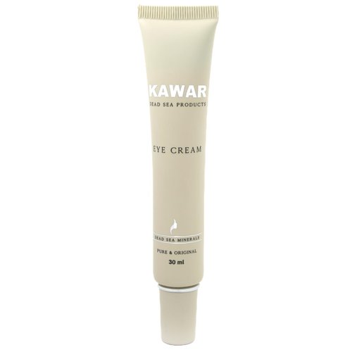 KAWAR Dead Sea Eye Cream with Retinol, Collagen, Argan Oil & Caffeine, Targets Dark Circles, Puffiness & Fine Lines, Enriched with Dead Sea Minerals, Vegan Eye Cream for Women & Men, 1 oz
