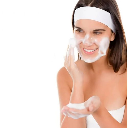 TUPSYBL 20 Pcs Disposable Spa Headbands Stretch Non-woven Hair Band Soft Skin Care Hair Band Elastic Headband Facial Head Wrap for Skin Care Makeup Sauna Shower(White)