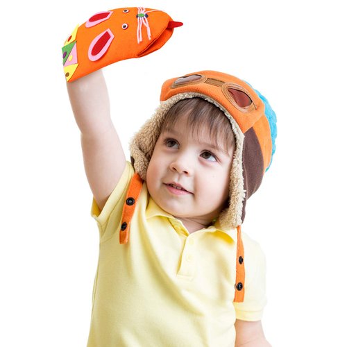 Gejoy 16 Pcs Sock Puppet Kit Kids Adult Hand Puppet Making Kit Hand Puppet Craft Toys Kit DIY Personal Puppets Pompoms Storytelling Role Play Party Supplies