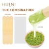 Huini Herbicos Body Hair Remover Hard Wax Beans Aloe Vera All Skin - 17.64 oz