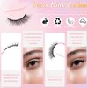 Ahrikiss False Eyelashes Wispy Natural Lashes 10mm Soft Handmade Faux Mink Lashes Fluffy Eye Lashes Pack|M28